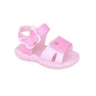 Sandália Klin Tic Tac Casual Infantil Feminino Cor Rosa