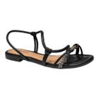 Sandalia Mississipi Feminina Q9313 Brilhosa Confortavel Original