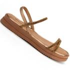 Sandalia Mississipi Flatform Mi715 Feminina