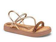 Sandália Mississipi Flatform Q9921 com Brilho