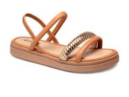 Sandália Mississipi Q9142 Flatform Com Brilhos