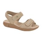 Sandália Modare 7142.118 Anabela Casual Conforto leve casual Feminino