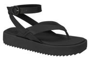 Sandália Moleca Feminina Flatform Preto 5452.130