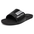 Sandália Nautica Bower - Preta/Prata - Tamanho 8 - Masculina