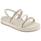 Sandália Papete Brilho Moda Luxo Feminina Plataforma 187