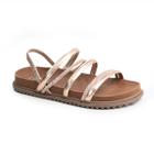 Sandália Papete Casual BK07 Feminina Bronze 2668