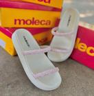 sandalia papete feminina moleca original