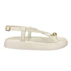 Sandalia Papete Feminina Moleca Ring Toe