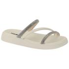 Sandalia Papete Moleca Feminina Casual Tiras Flatform