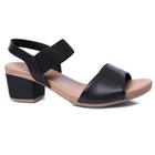 Sandália Papete Usaflex Feminino Ae3227 Preto