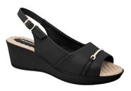 Sandália Piccadilly Anabela Slingback Joanetes 540339