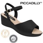 Sandalia Piccadilly Original Feminina Joanete Anabela Esporao Fascite Plantar Slide Ortopedica Casual Conforto