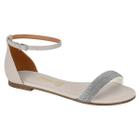 Sandalia Rasteira Fechada Atras Vizzano Brilho 6235.1704