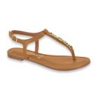 Sandalia Rasteira Feminina Vizzano Dedo Moda Casual Ref: 6371.386