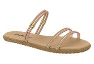 Sandalia Rasteira Moleca Feminina Flatform Casual Tiras