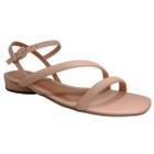 Sandalia Salto Baixo Casual Conforto Feminina Ramarim 23202