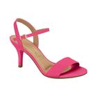 Sandália Salto Baixo Vizzano Pelica Pink 6276
