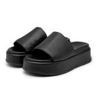 Sandália Slide Flatform Feminino Calce Fácil Moderno Sola Plataforma Confortável