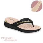 Sandalia Tamanco Modare Gold Ultraconforto Anabela Esporao Fascite Plantar Anatomica