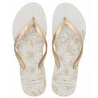 Sandalia Tropical Br Slim Petala Branco 35/36