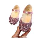 Sandálias de Princesa com Glitter para Meninas - Sapatos de Dança Casuais Kushyshoo