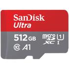 SanDisk Cartão de memória ultra microSDXC UHS-I de 512 GB com adaptador - até 150 MB/s, C10 A1