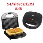 Sanduicheira Elétrica BAK 750w Fast Grill 127V OU 220V