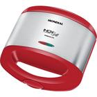 Sanduicheira Grill Mondial Red Premium S-19 Vermelha e Prata 127V