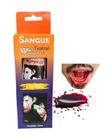 Sangue Falso Comestível Slug 120ml Maquiagem Teatral Festas