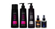 Sanliss Alto Impacto Shampoo e BBC Cream e BBC Night e Repair Macadâmia e Shine Moringa