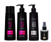 Sanliss Alto Impacto Shampoo e BBC Cream e BBC Night e Repair Moringa