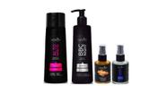 Sanliss Alto Impacto Shampoo e BBC Night e Repair Macadâmia e Shine Moringa