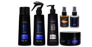 Sanliss Blond Care Shampoo e Máscara e BBC Spray e BBC Night e Repair Macadâmia e Shine Moringa