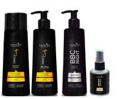 Sanliss Perfect Curly Shampoo e BBC Cream Modelador e BBC Night e Repair Moringa