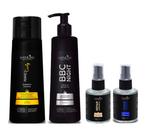 Sanliss Perfect Curly Shampoo e BBC Night e Repair Moringa e Shine Moringa