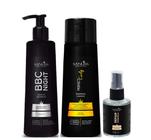 Sanliss Perfect Curly Shampoo e BBC Night e Repair Moringa