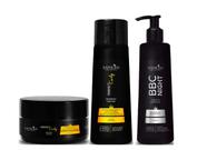 Sanliss Perfect Curly Shampoo e Máscara e BBC Night