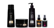 Sanliss Pós-Quimica Shampoo e Máscara e BBC Night e Repair Macadâmia e Shine Macadâmia