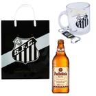 Santos Time Kit Presente Caneca Abridor Sacola Cerveja