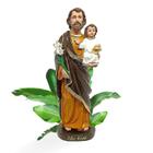 São José Imagem Do Santo De Resina Para Altar E Novena 20cm
