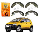 Sapata de freio mazzicar volkswagen crossfox 1.6 2005 a 2009