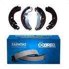 Sapata Freio gm Corsa 1994 a 2003 Agile Novo Corsa Classic Com Haste Cobreq
