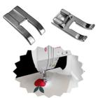 Sapata Sapatilha Calcador de Ponta Aberta Ferro bordado decorativos maquinas de costura domestica caseira