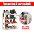 Sapateira 8 Pares Arthi Branca