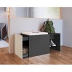 Sapateira Banco com Futon Extensível Flow