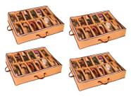 Sapateira Flexível para até 12 Pares Kit com 4 unidades