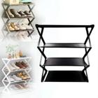 Sapateira Multiuso 4 Andares para 8 Pares de Sapatos  Organize Seu Espaço com Estilo e Praticidade