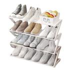 Sapateira Rack Organizador Porta Sapatos 4 Andares 8 Pares