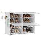 Sapateira SONGMICS 4 Cubes, organizador de sapatos, 16 pares, branco