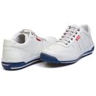 Sapatênis Casual Conforto Couro Branco Off White Youth Class